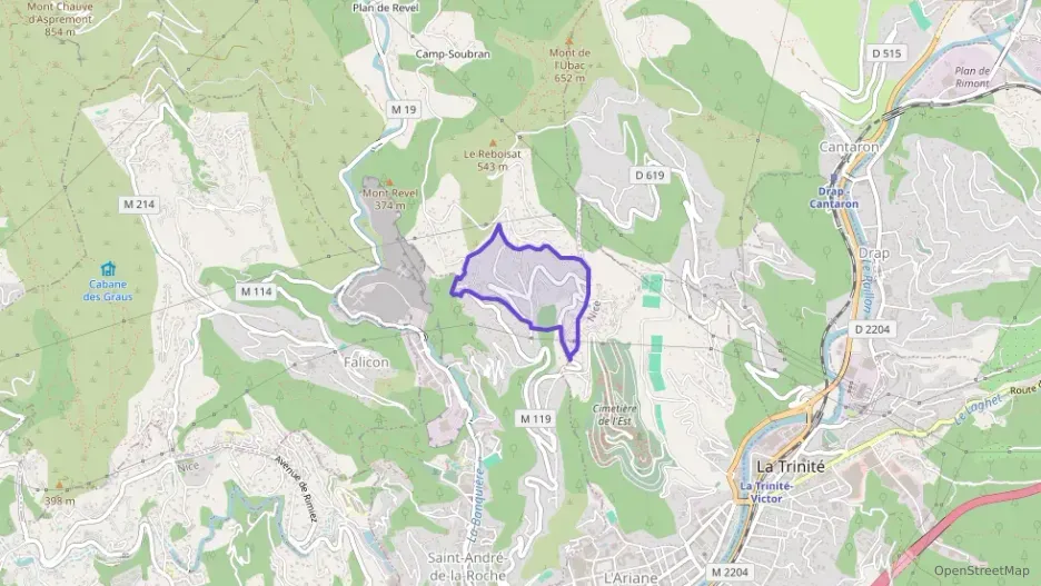 Appartement 55 m² deux pieces à vendre à Saint-André-de-la-Roche Appartement 55 m² deux pieces à vendre à Saint-André-de-la-Roche