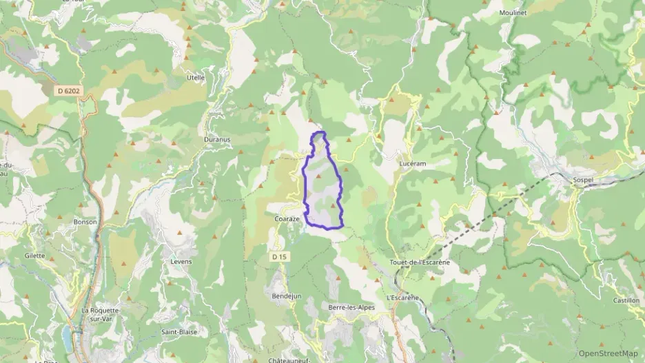 Appartement 45 m² deux pieces à vendre à Coaraze Appartement 45 m² deux pieces à vendre à Coaraze