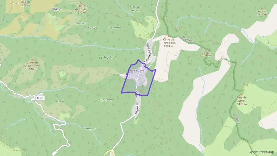 Appartement 36 m² une piece à vendre à Lucéram