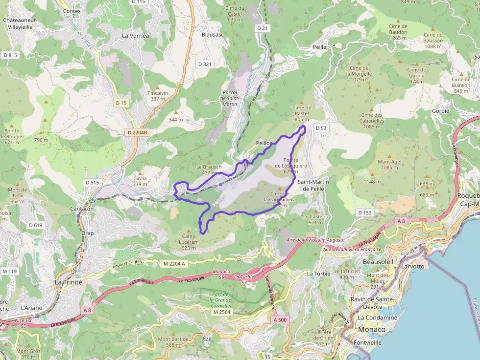 Appartement 70 m² trois pièces à vendre à Peillon