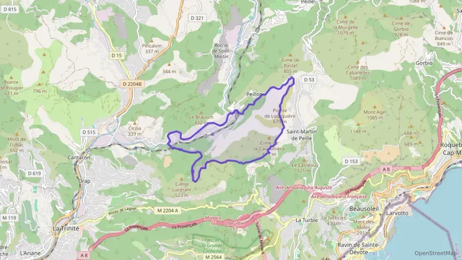 Appartement 70 m² trois pièces à vendre à Peillon