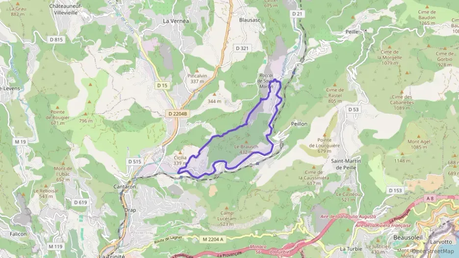 Appartement 80 m² trois pièces à vendre à Peillon