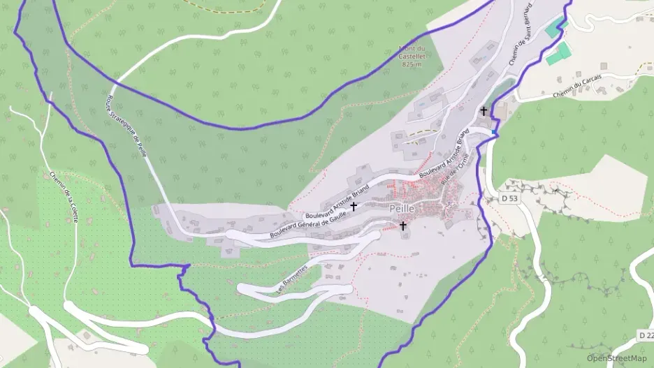 Appartement 45 m² trois pièces à vendre à Peille