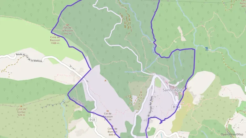 Appartement 42 m² deux pieces à vendre à Sainte-Agnès Appartement 42 m² deux pieces à vendre à Sainte-Agnès