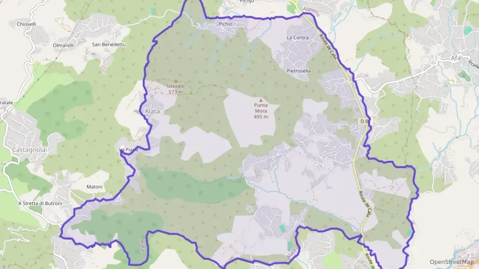 Appartement 37 m² trois pièces à vendre à Alata Appartement 37 m² trois pièces à vendre à Alata