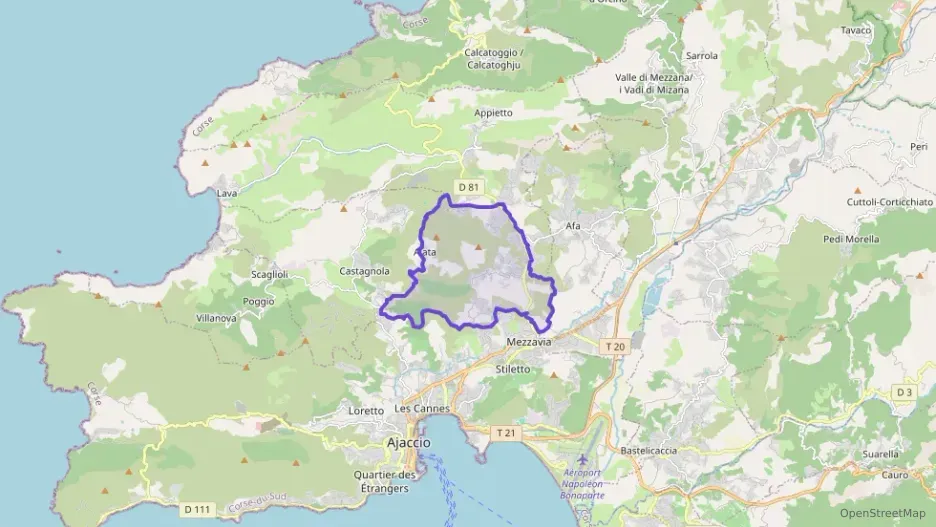 Appartement 37 m² trois pièces à vendre à Alata Appartement 37 m² trois pièces à vendre à Alata