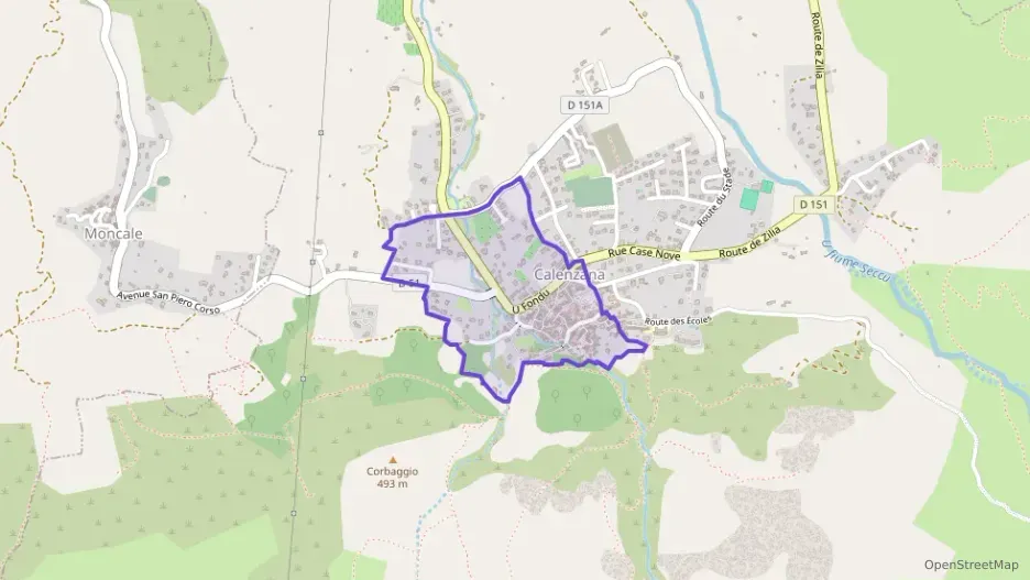 Appartement 90 m² quatre pièces à vendre à Calenzana Appartement 90 m² quatre pièces à vendre à Calenzana