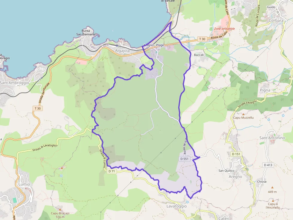 Appartement 22 m² une piece à vendre à Aregno Appartement 22 m² une piece à vendre à Aregno