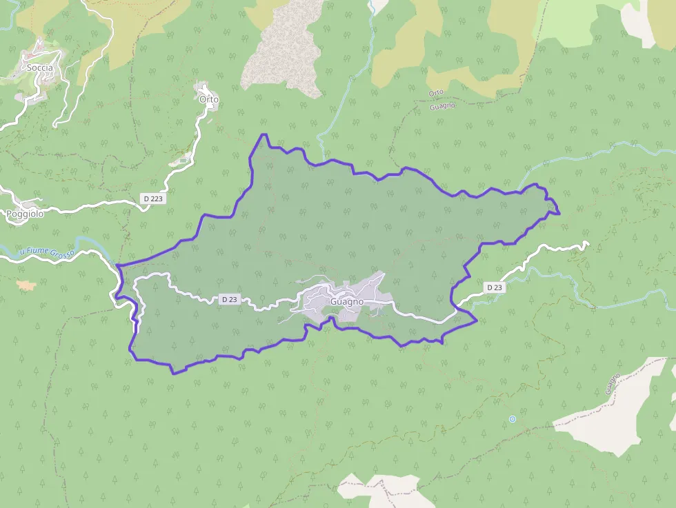 Appartement 17 m² une piece à vendre à Guagno Appartement 17 m² une piece à vendre à Guagno