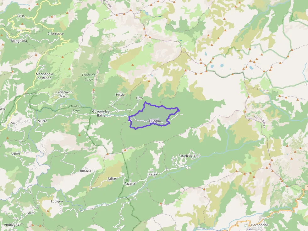 Appartement 17 m² une piece à vendre à Guagno Appartement 17 m² une piece à vendre à Guagno