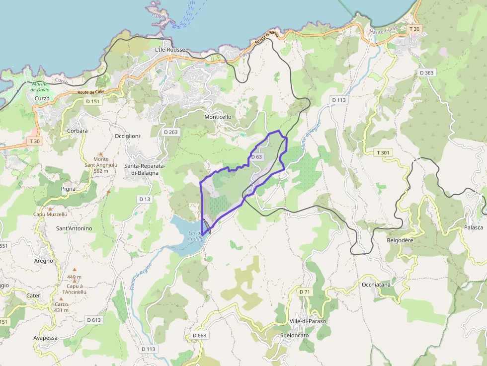 Appartement 65 m² deux pieces à vendre à Speloncato