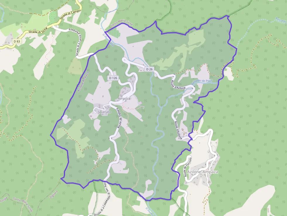 Appartement de deux pièces 36 m² à vendre  à Azilone-Ampaza