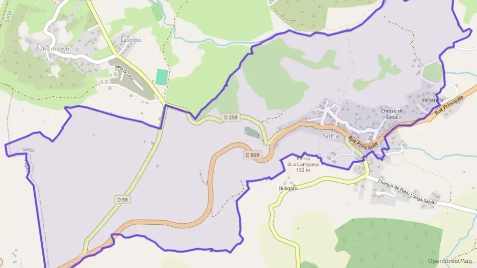 Appartement 70 m² deux pieces à vendre à Sotta Appartement 70 m² deux pieces à vendre à Sotta