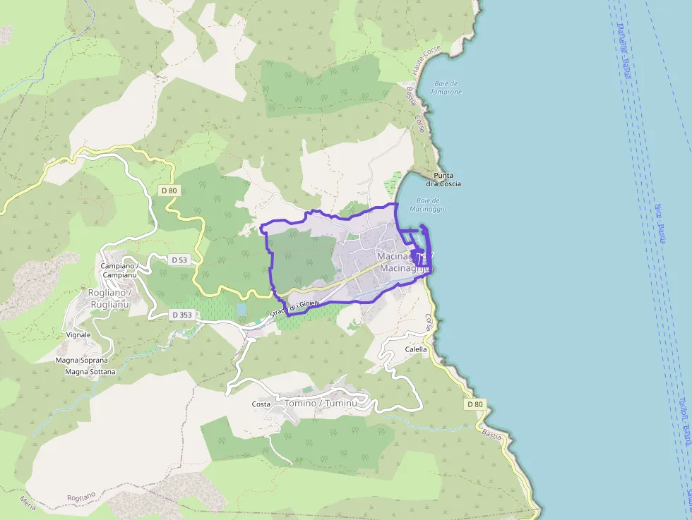 Appartement 60 m² deux pieces à vendre à Rogliano