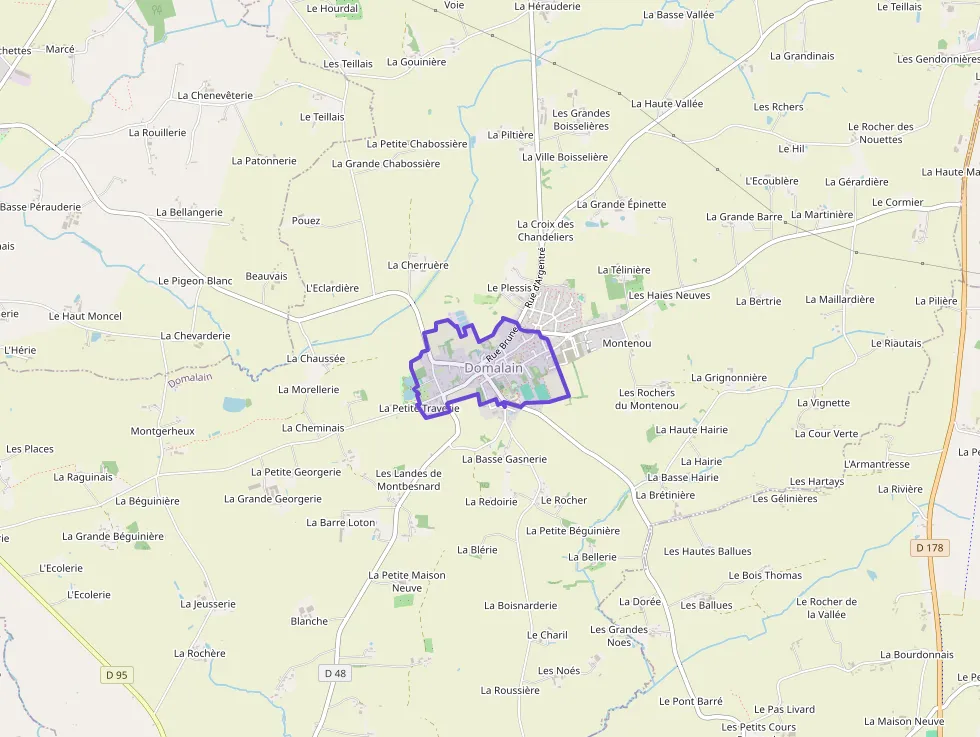 Appartement 53 m² deux pieces à vendre à Domalain