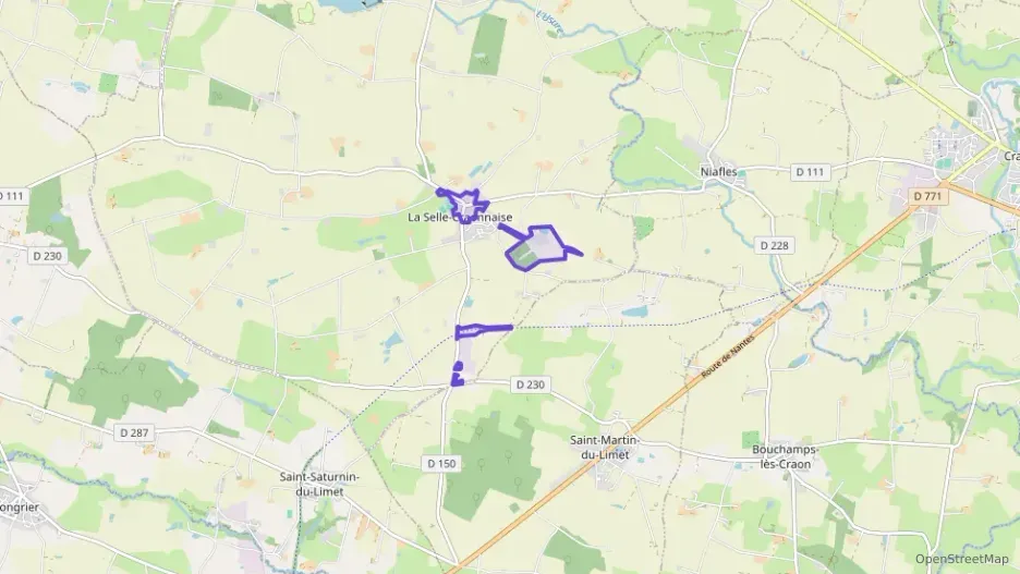 Appartement 29 m² deux pieces à vendre à La Selle-Craonnaise