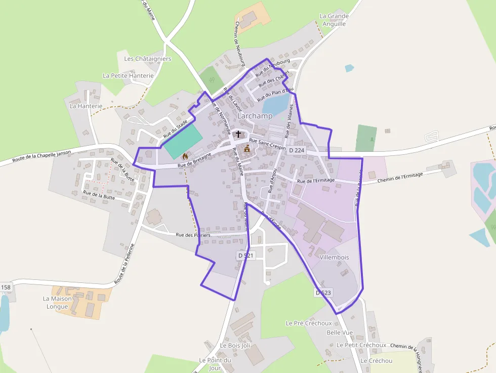 Appartement 63 m² trois pièces à vendre à Larchamp