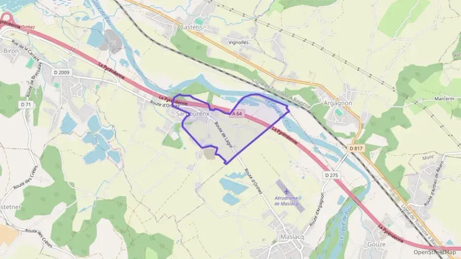 Appartement 87 m² trois pièces à vendre à Sarpourenx Appartement 87 m² trois pièces à vendre à Sarpourenx