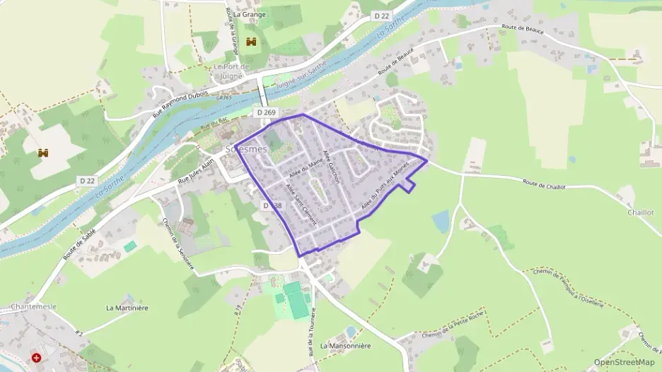 Appartement 69 m² trois pièces à vendre à Solesmes