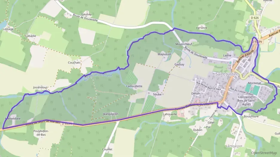 Appartement 46 m² deux pieces à vendre à Saint-Justin