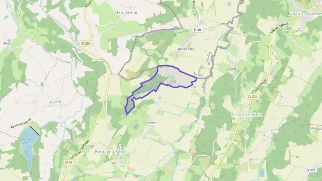 Appartement 118 m² trois pièces à vendre à Bentayou-Sérée