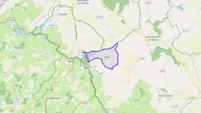 Appartement 50 m² trois pièces à vendre à Vidai