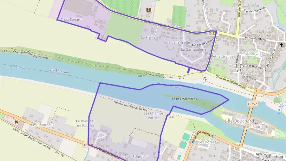 Appartement 62 m² trois pièces à vendre à L`Île-Bouchard Appartement 62 m² trois pièces à vendre à L`Île-Bouchard