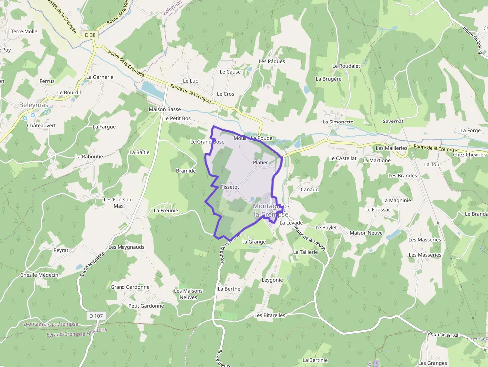 Appartement 43 m² trois pièces à vendre à Montagnac-la-Crempse