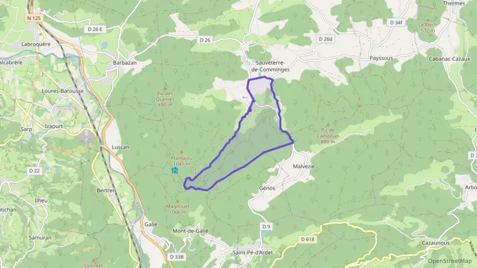 Appartement 60 m² quatre pièces à vendre à Sauveterre-de-Comminges