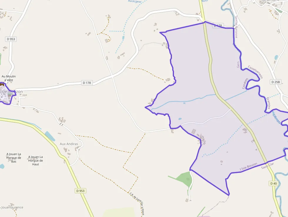 Appartement 76 m² trois pièces à vendre à L`Isle-Bouzon