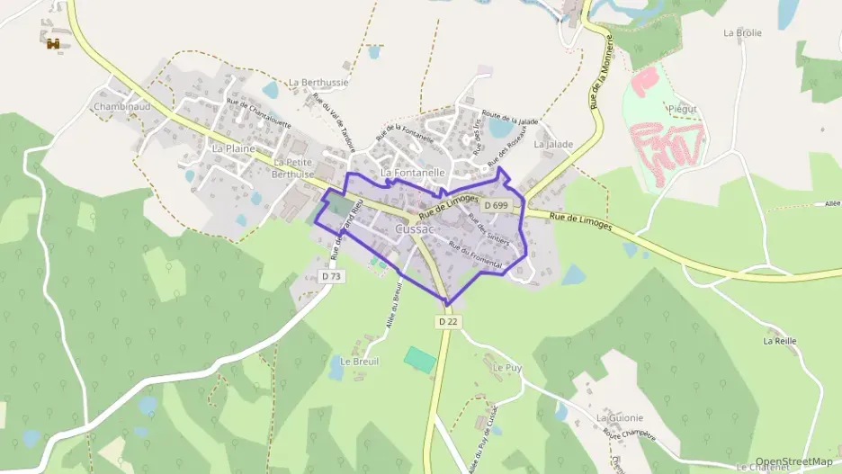 Appartement 45 m² une piece à vendre à Cussac Appartement 45 m² une piece à vendre à Cussac