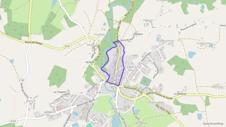 Appartement 83 m² trois pièces à vendre à Saint-Laurent-sur-Gorre