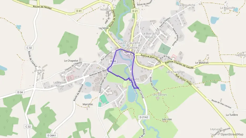 Appartement 25 m² une piece à vendre à Saint-Laurent-sur-Gorre Appartement 25 m² une piece à vendre à Saint-Laurent-sur-Gorre