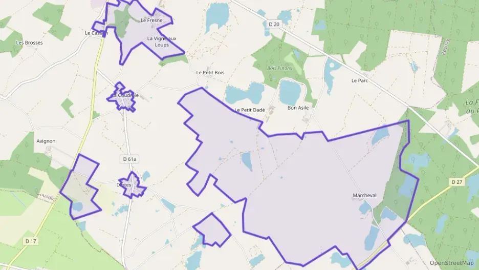 Appartement 52 m² deux pieces à vendre à Douadic