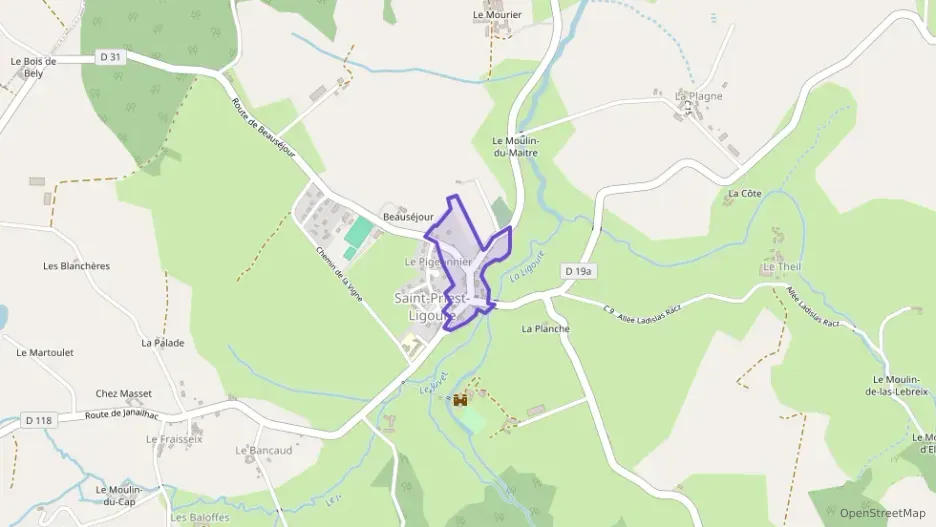 Appartement 81 m² quatre pièces à vendre à Saint-Priest-Ligoure