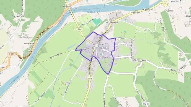 Appartement 75 m² trois pièces à vendre à Saint-Julien-de-Lampon