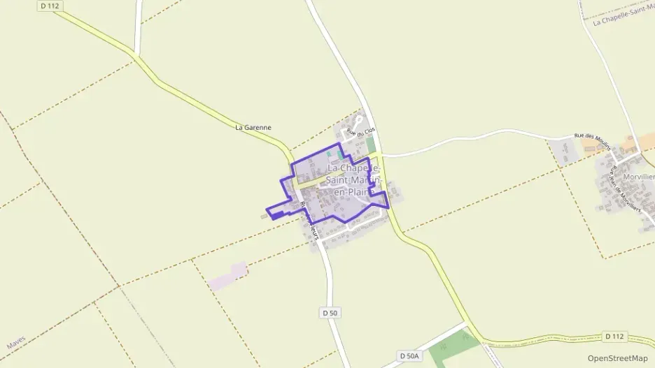 Appartement 80 m² deux pieces à vendre à La Chapelle-Saint-Martin-en-Plaine