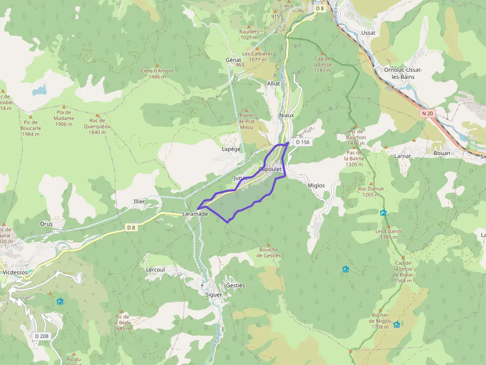 Appartement 44 m² deux pieces à vendre à Capoulet-et-Junac