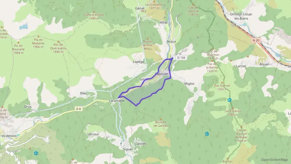 Appartement 44 m² deux pieces à vendre à Capoulet-et-Junac