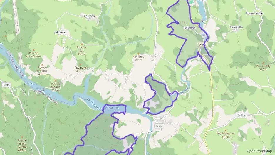 Appartement 76 m² trois pièces à vendre à Saint-Dizier-Masbaraud Appartement 76 m² trois pièces à vendre à Saint-Dizier-Masbaraud