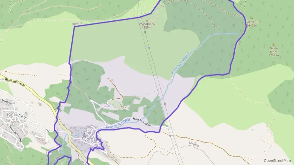 Appartement 49 m² deux pieces à vendre à Sorgeat Appartement 49 m² deux pieces à vendre à Sorgeat