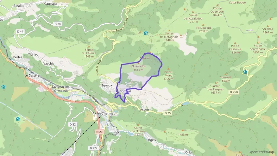 Appartement 49 m² deux pieces à vendre à Sorgeat Appartement 49 m² deux pieces à vendre à Sorgeat