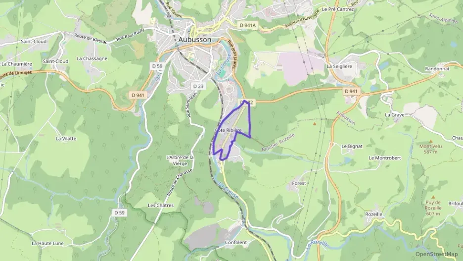 Appartement 70 m² trois pièces à vendre à Moutier-Rozeille