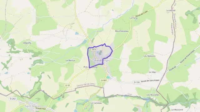 Appartement 54 m² trois pièces à vendre à Préveranges