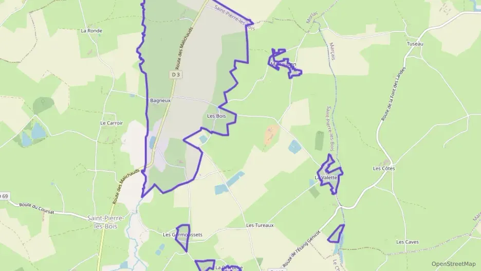 Appartement 100 m² deux pieces à vendre à Saint-Pierre-les-Bois Appartement 100 m² deux pieces à vendre à Saint-Pierre-les-Bois