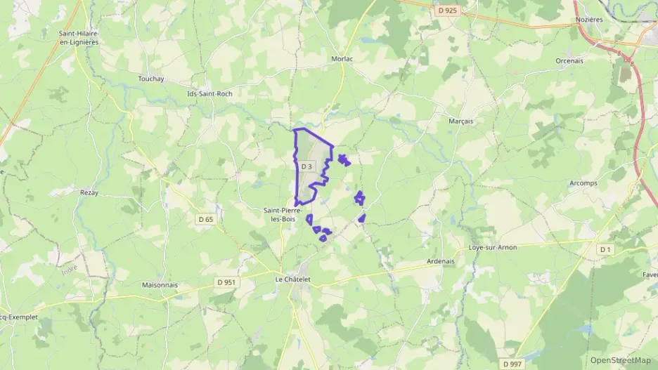 Appartement 100 m² deux pieces à vendre à Saint-Pierre-les-Bois Appartement 100 m² deux pieces à vendre à Saint-Pierre-les-Bois