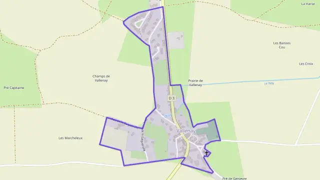 Appartement 35 m² une piece à vendre à Vallenay