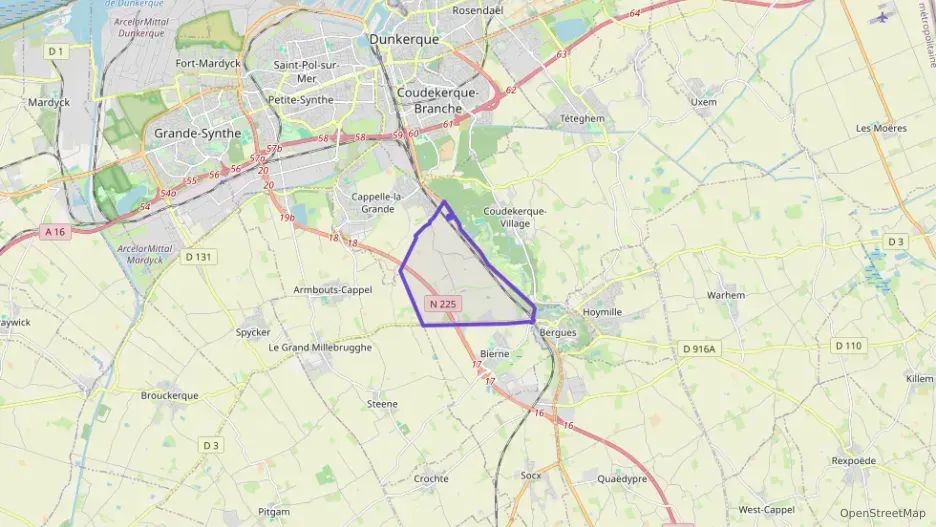 Appartement 88 m² trois pièces à vendre à Bierne Appartement 88 m² trois pièces à vendre à Bierne