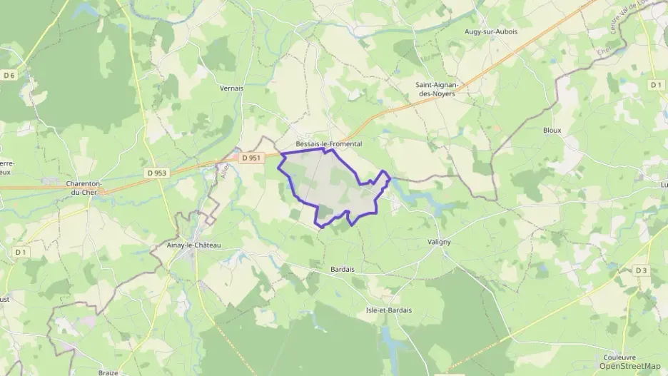 Appartement 32 m² une piece à vendre à Bessais-le-Fromental