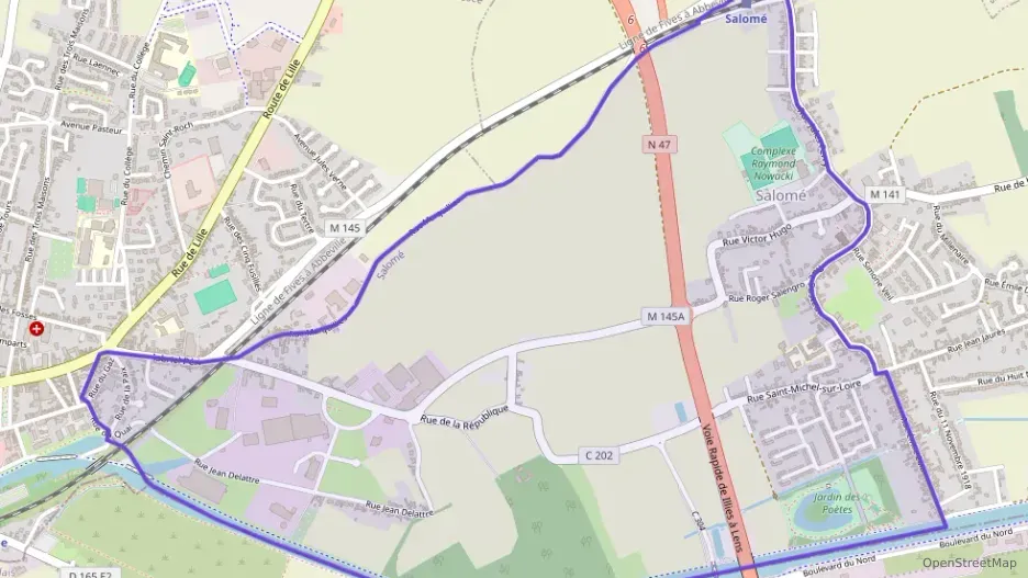 Appartement 55 m² quatre pièces à vendre à Salomé